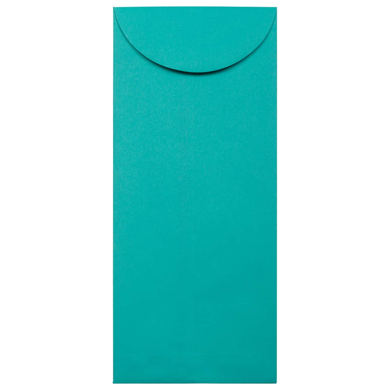 JAM Paper #14 Sea Blue Recycled Policy Business Envelopes, 25ct.